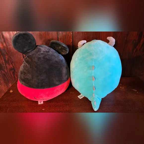 Squishmallow Originals Disney Mickey Mouse & Sully 12" Set - Picture 2 of 5